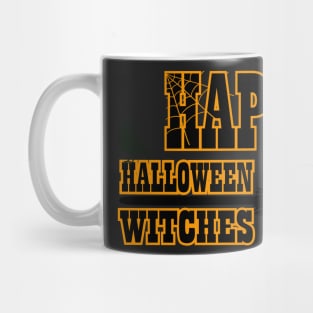 happy halloween witches spooky ghost scary halloween sticker Mug